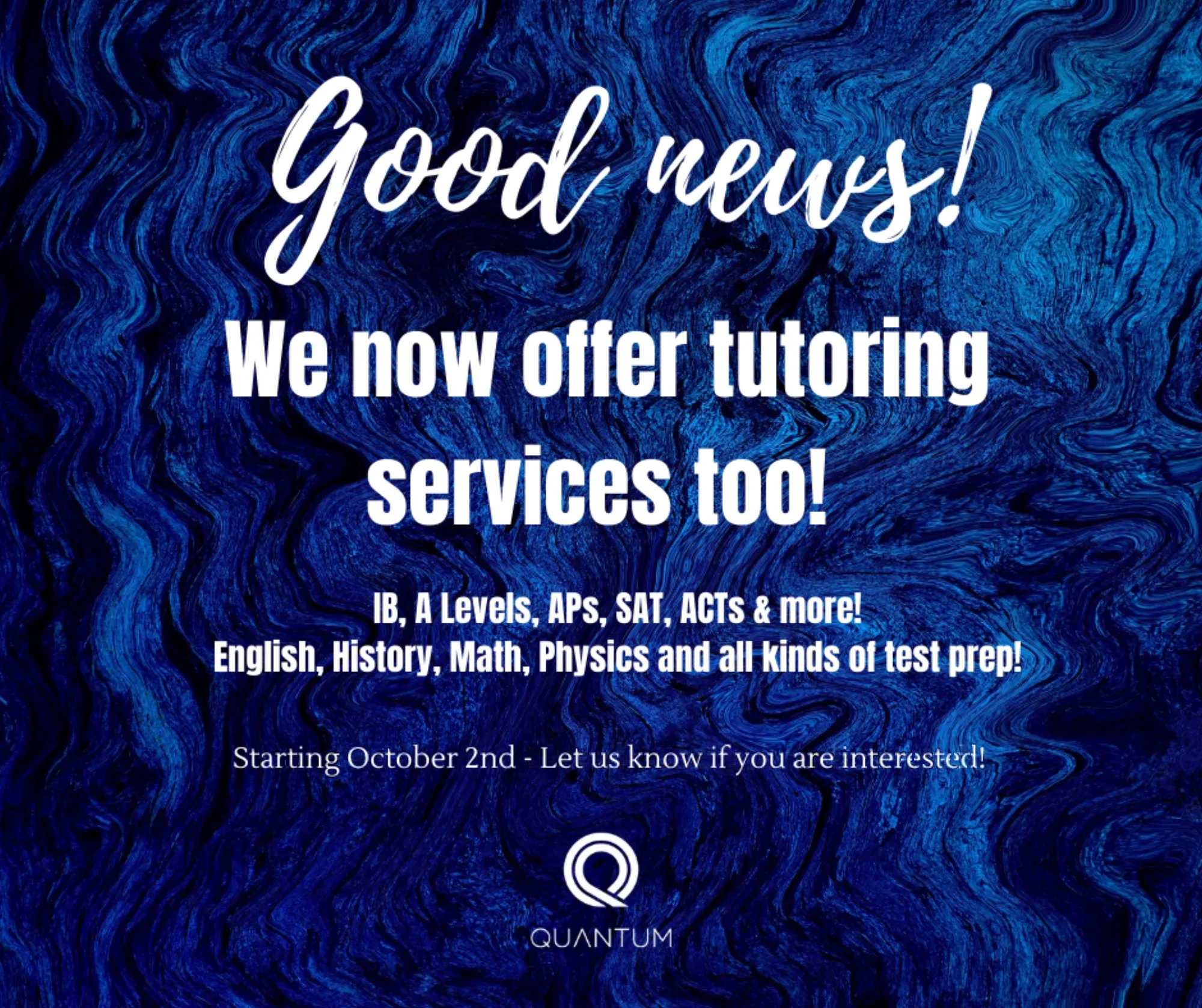 Quantum Prep tutoring team in Hong Kong